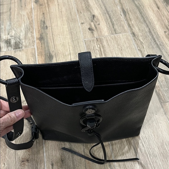 Rebecca Minkoff Leather Black Crossbody Bag - Picture 5 of 9
